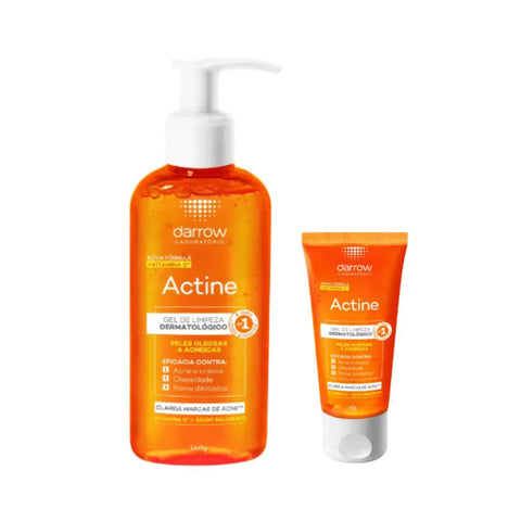 Kit Actine Gel Limpeza 140 g + 40 g
