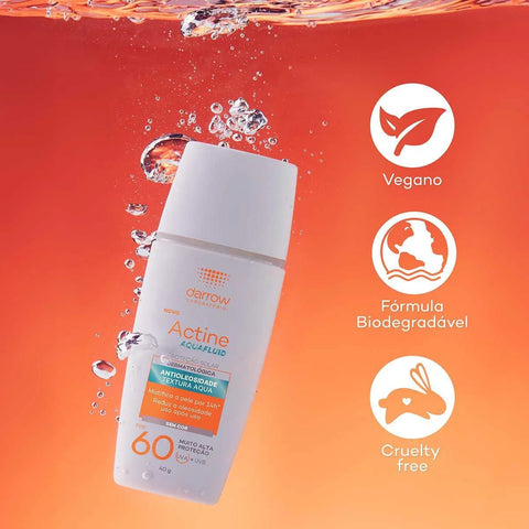 Protetor Solar Facial Actine Fluido Sem Cor - FPS 60 - 40 g