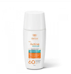 Protetor Solar Facial Darrow Actine Aquafluid Claro Médio - FPS 60 - 40 g