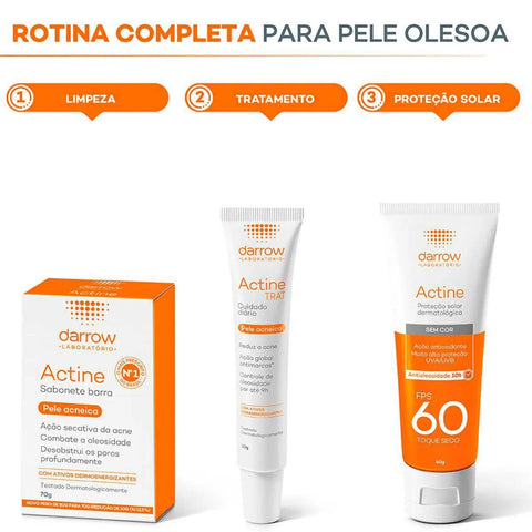 Sabonete Actine Pele Acneica - 70 g