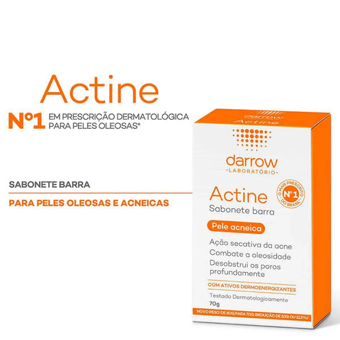 Sabonete Actine Pele Acneica - 70 g