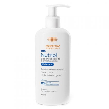 Sabonete Darrow Nutriol Pele Seca Líquido, 1 Unidade Com 240Ml