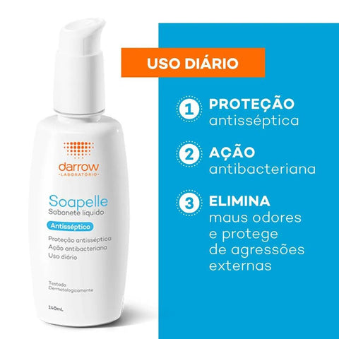Sabonete Soapelle Darrow Líquido Com 140Ml