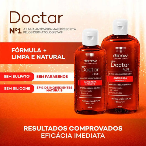 Shampoo Anticaspa Darrow Doctar Plus 240Ml