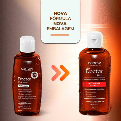 Shampoo Anticaspa Darrow Doctar Plus 240Ml