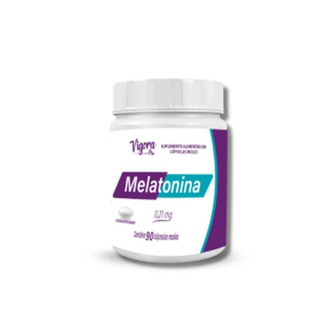 Melatonina Vigora Plus (Prati-Donaduzzi) 90 Unidades - Cápsula