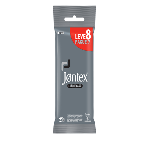Preservativo Jontex Lubrificado 7 + 1 Unidades