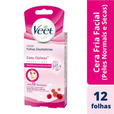 Cera Veet Cera Facial Pele Normal Com 12