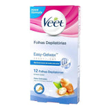 Cera Veet Fria Pele Delicada Com 12