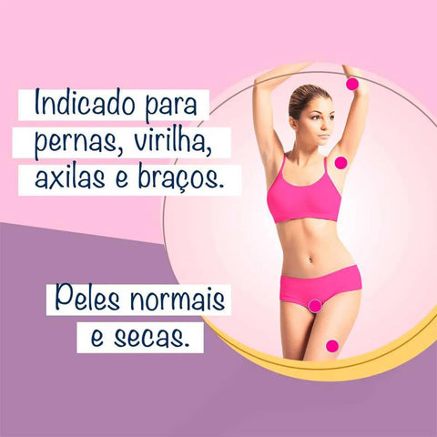 Cera Veet Fria Pele Normal Com 12