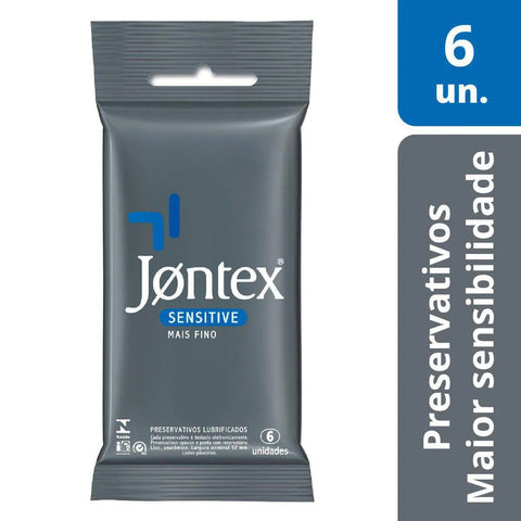 Preservativo Jontex Sensitive 6 Unidades