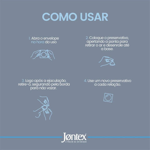 Preservativo Jontex Sensitive 6 Unidades