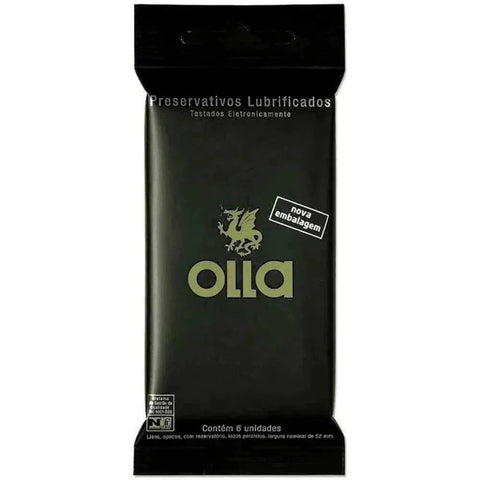 Preservativo Olla Lubrificado 6 Unidades