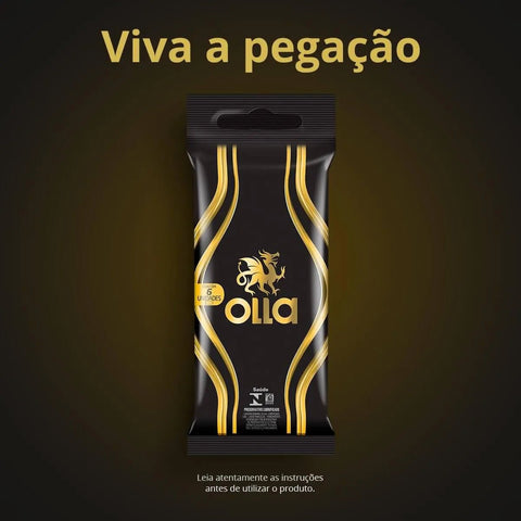 Preservativo Olla Lubrificado 6 Unidades
