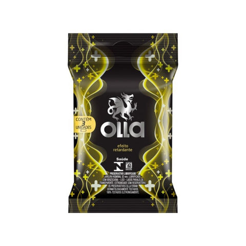 Preservativo Olla Prolong 3 Unidades