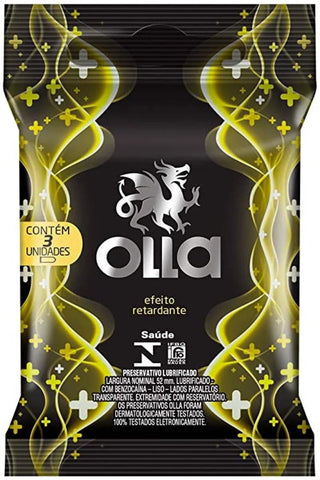 Preservativo Olla Prolong 3 Unidades
