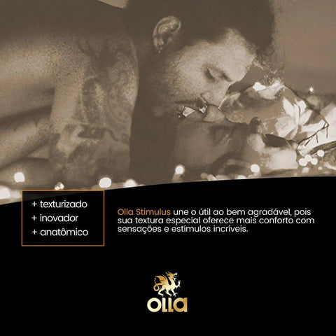 Preservativo Olla Stimulus Texturizado 3 Unidades