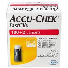 Accu-Chek Fastclix  Lanceta - 102 Unidades