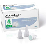Agulha Accu-Fine para Caneta  Tamanho 4 mm - 100 Unidades