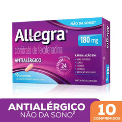 Allegra  180mg - 10 Unidades - Comprimido