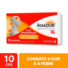 Anador  1g - 10 Unidades - Comprimido