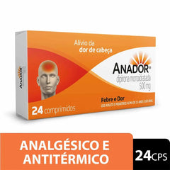 Anador  500mg - 24 Unidades - Comprimido