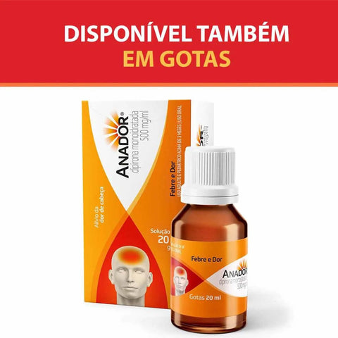 Anador 500mg - 24 Unidades - Comprimido
