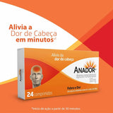 Anador  500mg - 24 Unidades - Comprimido