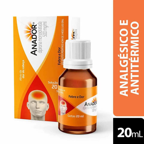 Anador 500mg/mL - 20 mL - Solução