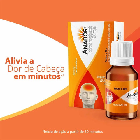 Anador 500mg/mL - 20 mL - Solução