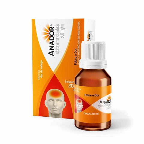 Anador 500mg/mL - 20 mL - Solução