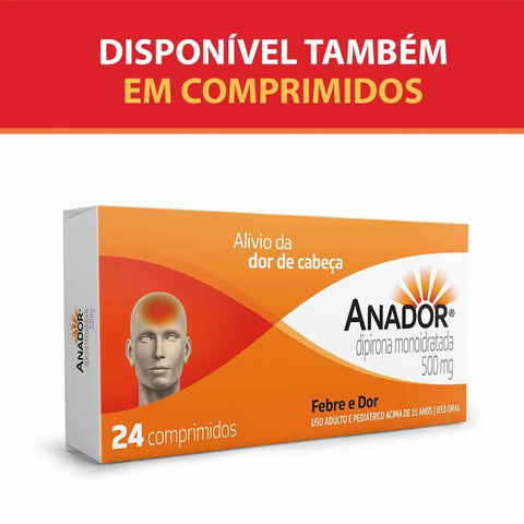 Anador 500mg/mL - 20 mL - Solução