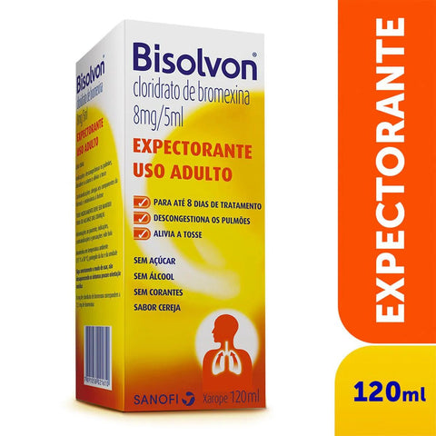 Bisolvon 1,6mg/mL - 120 mL - Xarope