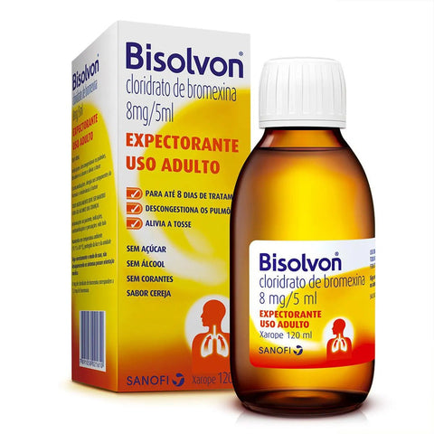 Bisolvon 1,6mg/mL - 120 mL - Xarope