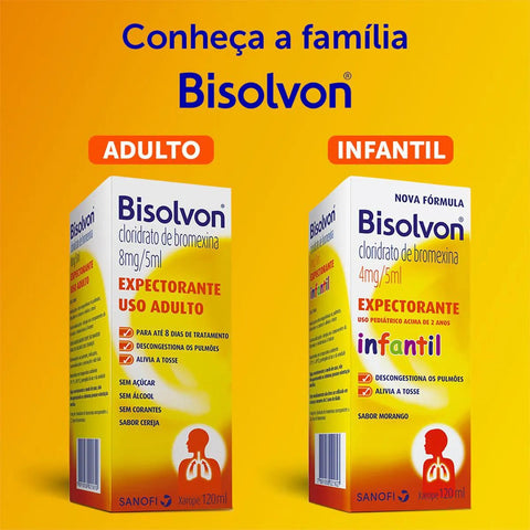 Bisolvon 1,6mg/mL - 120 mL - Xarope