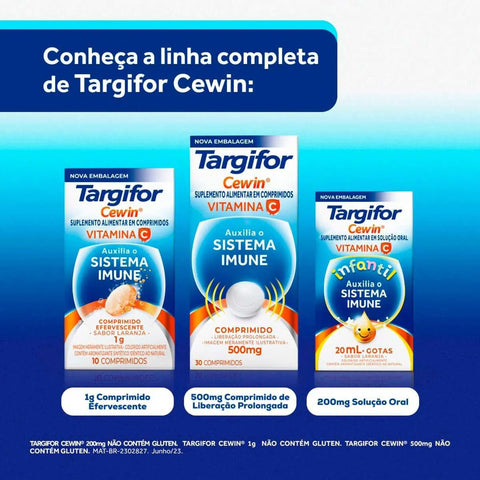Cewin Targifor 1g - 10 Unidades - Efervescente