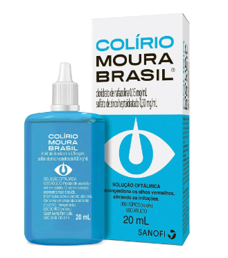 Colírio 0,15mg + 0,3mg - 20 mL - Solução