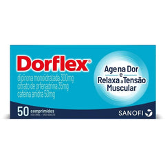 Dorflex 300mg + 35mg + 50mg - 50 Unidades - Comprimido