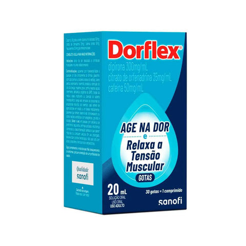 Dorflex 300mg/mL + 35mg/mL + 50mg/mL - 20 mL - Gotas