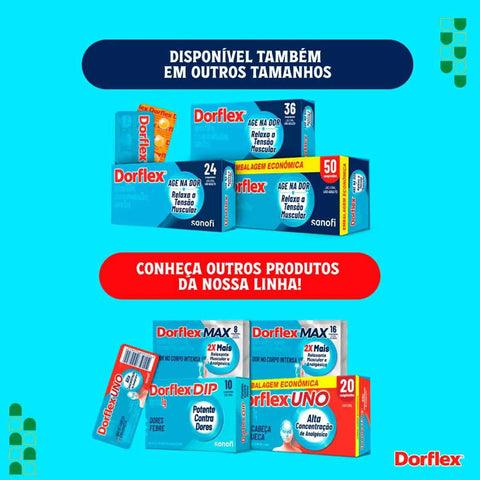 Dorflex 300mg/mL + 35mg/mL + 50mg/mL - 20 mL - Gotas