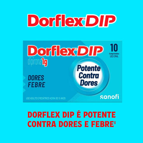 Dorflex Dip 1g - 10 Unidades - Comprimido