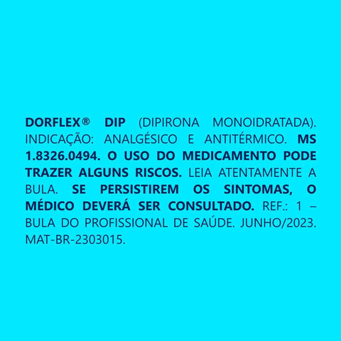 Dorflex Dip 1g - 10 Unidades - Comprimido