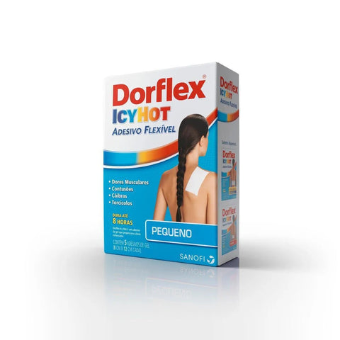 Dorflex Icy Hot Pequeno - 5 Unidades - Adesivo