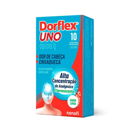 Dorflex UNO 1g - 10 Unidades - Efervescente