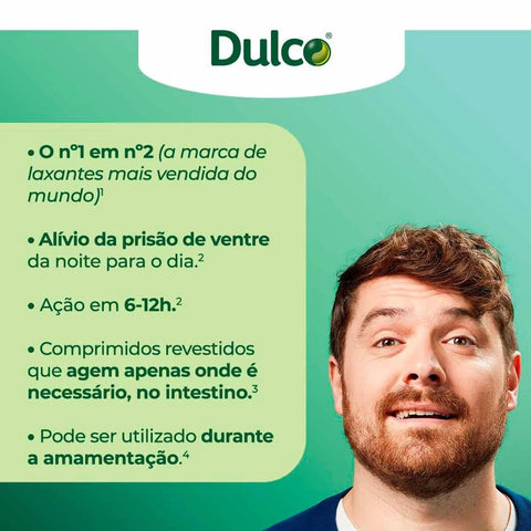Dulcolax 5mg - 20 Unidades - Comprimido