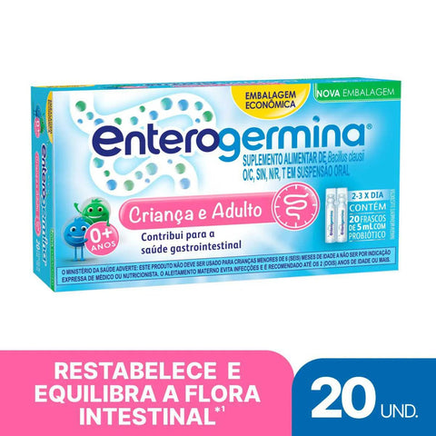 Enterogermina 2BCFU/5mL - 5 mL - Suspensão