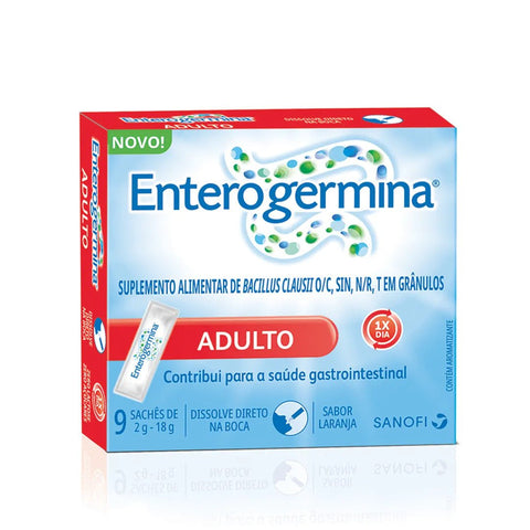 Enterogermina 2g - 9 x 2 g - Sachê