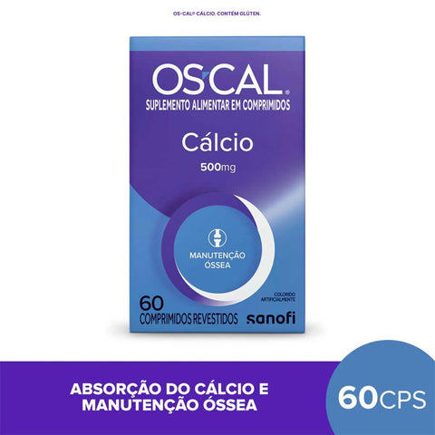 Mobility Os-cal 500mg - 60 Unidades - Comprimido