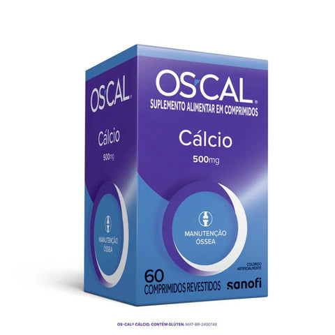 Mobility Os-cal 500mg - 60 Unidades - Comprimido