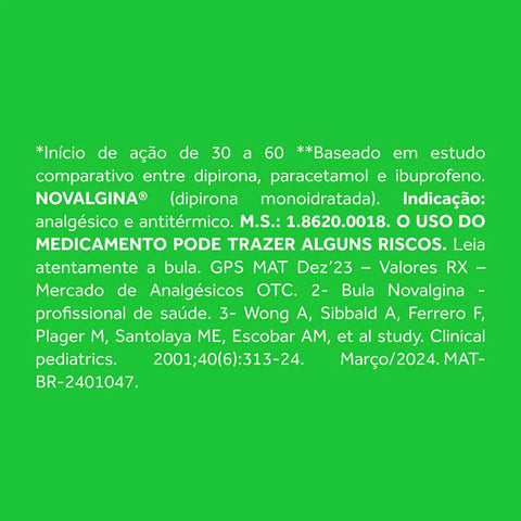 Novalgina 300mg - 5 Unidades - Supositório